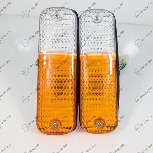 Par de luces intermitentes para parachoques Honda Accord 86 87 88 89 Prestige - Imagen 3 de 8