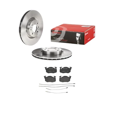 BREMBO Kit Frein Avant Pour Citroën Ax Saxo, Peugeot 106 Disques + Plaquettes - Photo 1/4