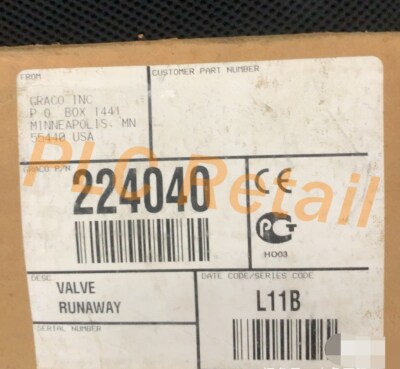NEW GRACO Anti aircraft protection device 224040 FedEx or DHL
