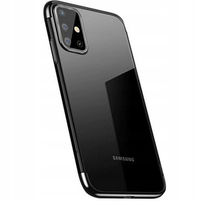 HURTEL CLEAR COLOR CASE FÜR SAMSUNG GALAXY A72 4G SCHUTZHÜLLE MIT RAHMEN