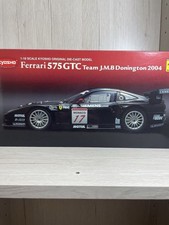 Unopened item 1 18 Kyosho Ferrari 575GTC J.M.B Donington Team 2004 Ferrari 575 G
