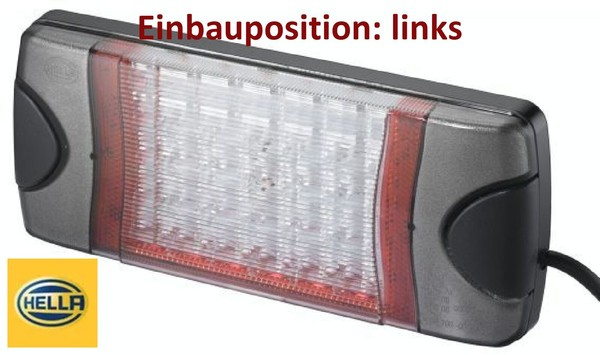 Hella 2VP015074-101 Heckleuchte Links RüCklicht Hecklicht RüCkleuchte-image