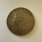 1890-O $1 Morgan Silver Dollar