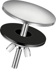 2-Inch Sink Hole Cover,Sink Plug Cove,Stainless Steel Screw On Faucet Deck Plate