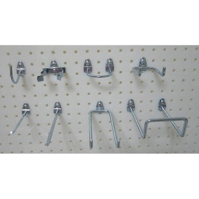 GRAINGER APPROVED 5TPF7 Pegboard Hook Assortment Kit 5TPF7