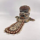 Kuba Mask Bwoom Small Helmet Royal Congo