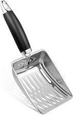 Stainless Steel Cat Litter Scoop,Metal Cat Litter Scoop,Kitty Metal