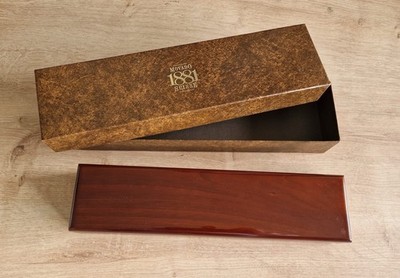 Movado 1881 Uhrenbox Vintage Uhren Box Etui, Holz inkl. Umkarton