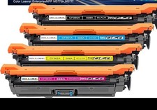 Brand New Set Of 4 508A HP LaserJet Toner Cartridge Factory SEALED B/C/Y/M