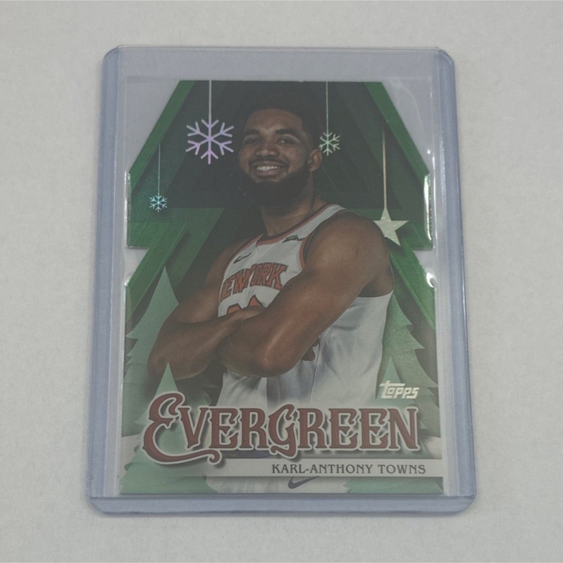 2025-26 Topps Holiday Evergreen Karl-Anthony Towns #EV-KT