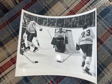 1960S CHARLIE HODGE TYPE 1 PHOTO GOALIE MASK MONTREAL CANADIENS AHL OHL WHA QSHL
