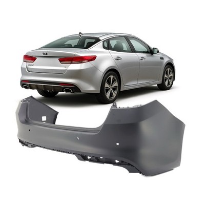 Rear Bumper Cover for 2016-2018 Kia Optima EX LX SX SXL w/Parking Aid 86610D5020