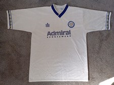 Vintage 1992 Admiral Leeds United Home Shirt Admiral Sportswear XL