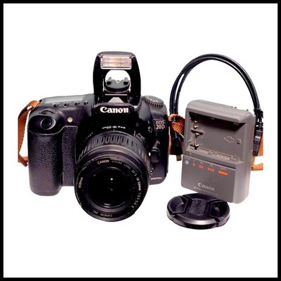 Canon EOS 20D 8.2MP Digital DSLR Camera w/ 18-55mm Lens | TESTED