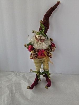 Mark Roberts Collection Fairy Jester Small  Christmas Ornament No cert, no box