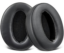 SOULWIT Oreillettes de Remplacement pour Sennheiser HD 4.50BT/HD Noir