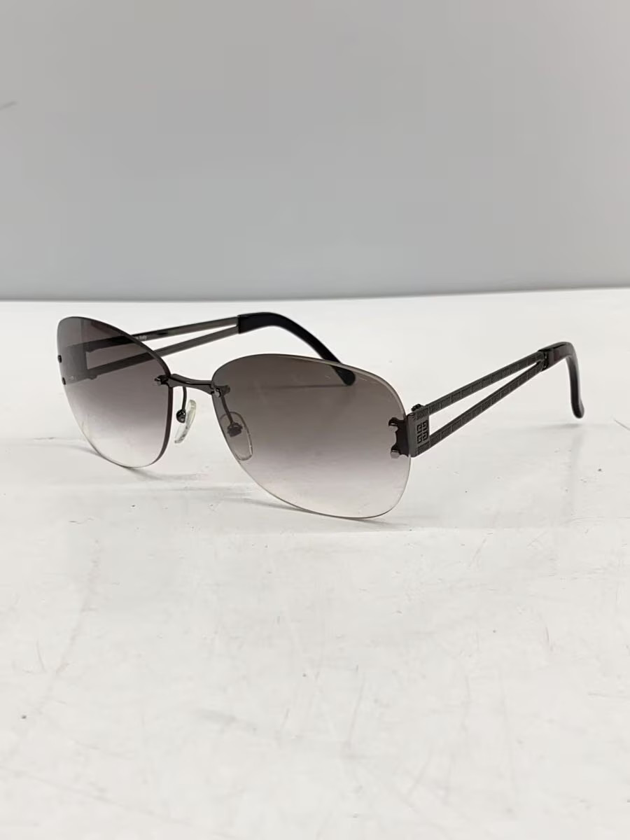GIVENCHY Men's Oval Sunglasses in Black and Grey (SGV264) thumbnail 2