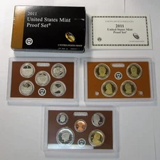 2011-S U.S. Mint Proof Set * 14 Coins * In Box with COA * Free Ship