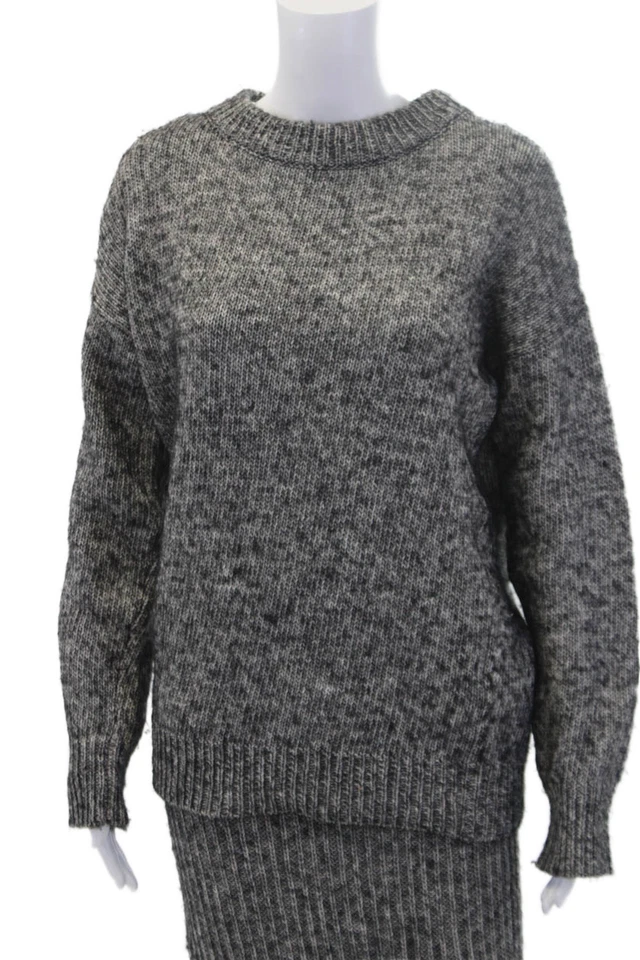 Christopher Fischer Mujer Manga Larga Pullover Conjunto Negro Talla M Foto 2 de 4