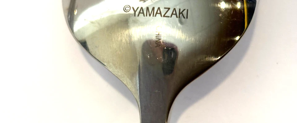 NUEVO Juego de 5 cubiertos de acero inoxidable Yamazaki Platinum Wave 18/10 Foto 2 de 2