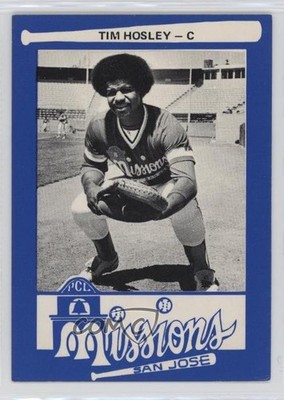 1977 Mr Chef's Fish & Chix San Jose Missions Tim Hosley #10 9ca