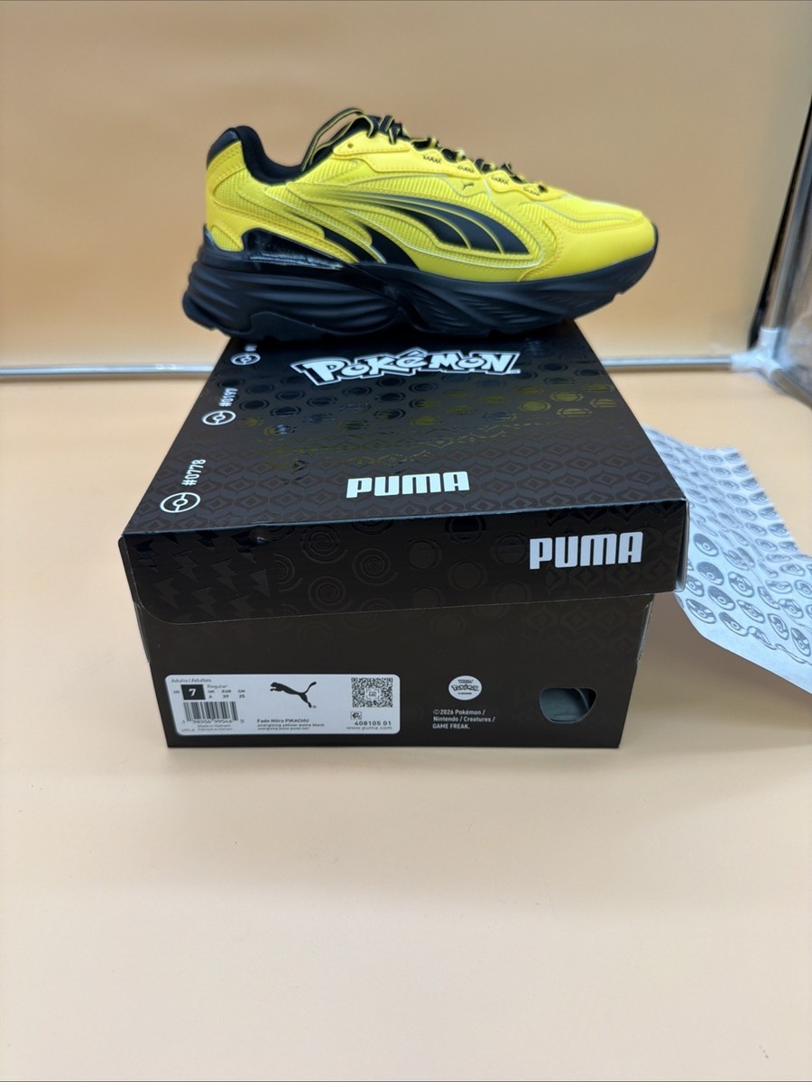 PUMA x POKÉMON Fade Pikachu Nitro 408105_01 PUMA Black Energizing