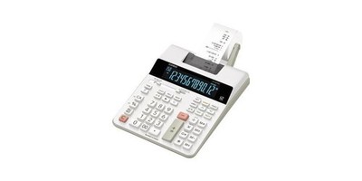 CASIO Tischrechner   FR-2650RC schwarz/rot 195 x 65 x 313 mm (B x H x T) Netz...