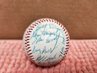 VTG 1977 Inaugural Blue Jays TEAM AUTOGRAPHED Baseball ROALB w/ 32 Autos "DiMag"