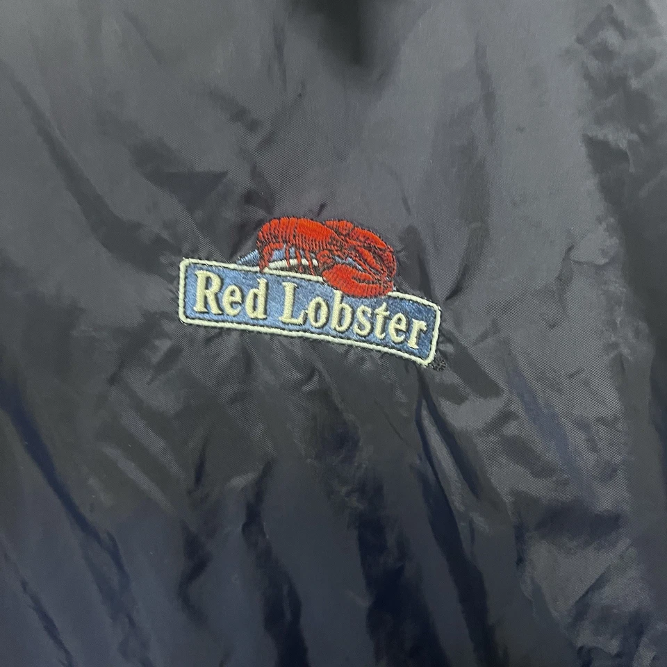 Red Lobster Windbreaker Jacket Size 2xl - Image 2 of 4