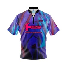 FREE Custom Name Hammer Effect Bowling Jersey Shirt Gifts Size S-5XL