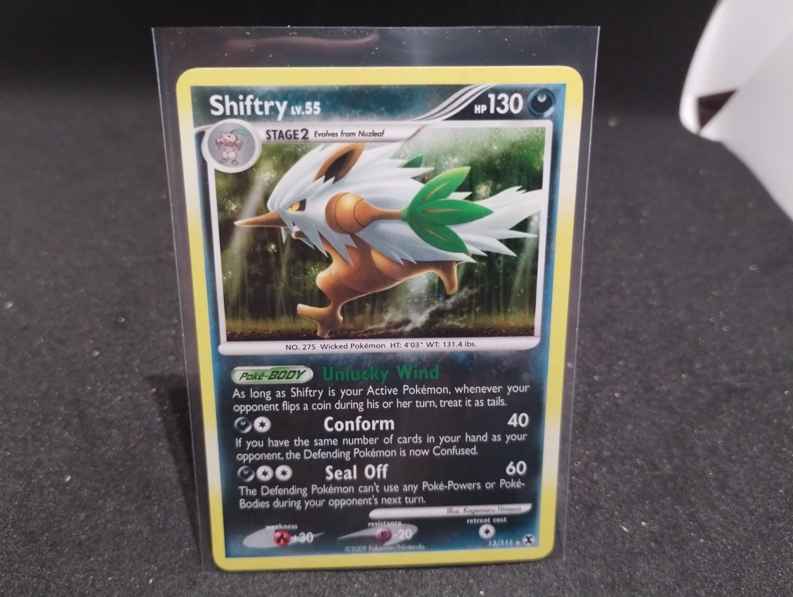 Shiftry 13/111 Rising Rivals Holo Pokemon NM
