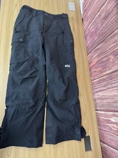 REI Co Op Kids Black Ski Snow Pants Size Medium Waterproof Insulated