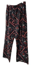 STAR WARS Pajama Pants Men's Size M Elastic Drawstring Waist Darth Vader Fleece