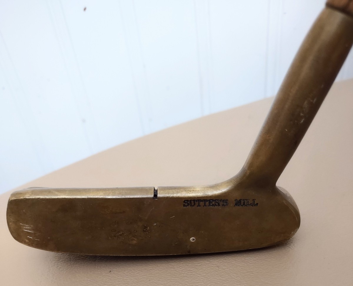 Sutter's Mill Pepsi Collectable Promo Gold Tone Putter Nothing