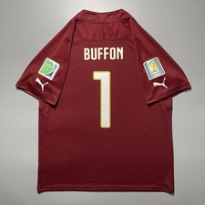 ITALY PUMA 2014 WORLD CUP SOCCER GOALKEEPER HERSEY 1 BUFFON SIZE XL 744293