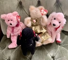 Vintage Lot Ty Beanie Babies Plush Attic Treasure Read~