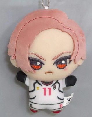 Blue Lock Chibi Mascot Badge Sanado Akito 11cm Plush Figure Japan Import For Age