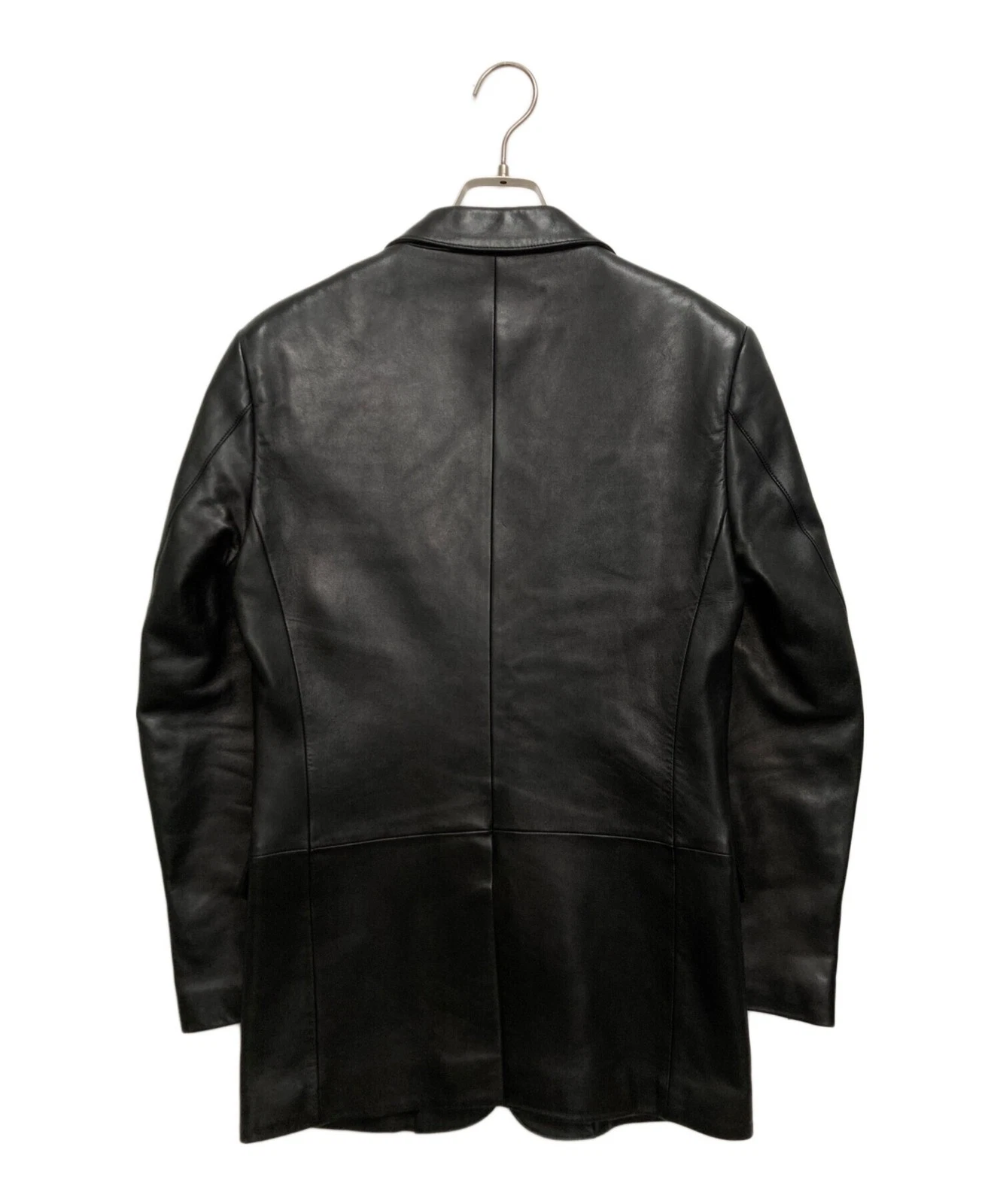 GUCCI Giacca Sartoriale Pelle Taglia:44 Nero Uomo 156269.XN029