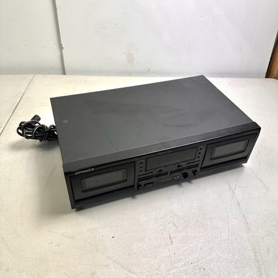 Optimus SCT-55 Full Logistics Controlled Stereo Cassette Tape Deck Player TESTED
