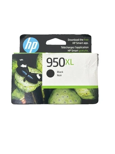 Genuine HP 950XL Black Ink Cartridge CN045AN Exp 2026 Sealed Box