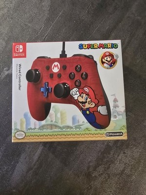 Power a Nintendo Switch PC Wired Controller Super Mario