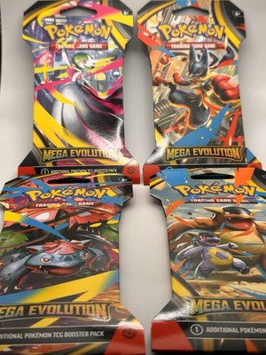Mega Evolution Sleeved Booster Pack Complete Art Set Pokémon Full Set