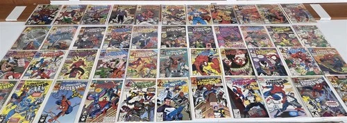 AMAZING SPIDER-MAN #317-359 FULL RUN LOT 344 345 1st Cletus Kasady HI GRADE NM