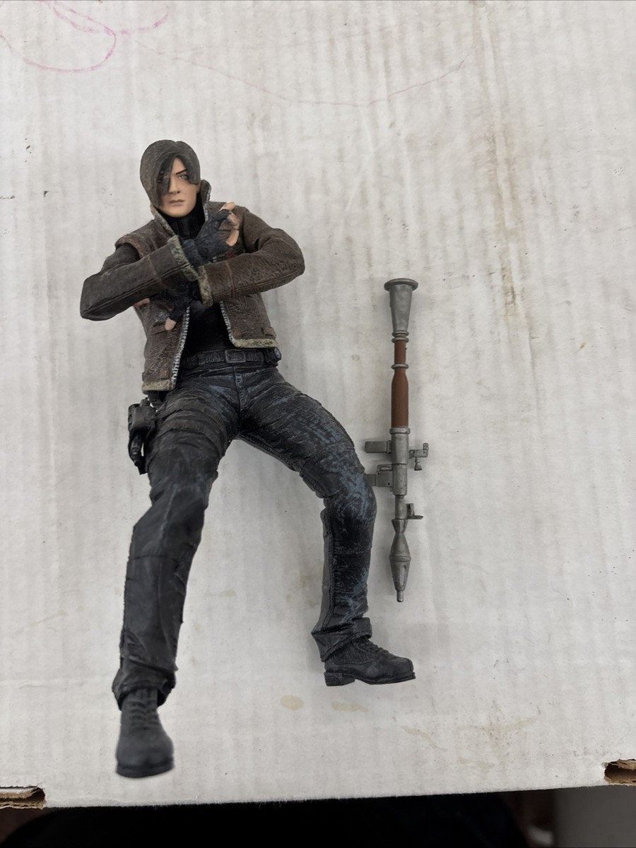 2005 NECA 7'' LEON KENNEDY (Jacket) Figure Resident Evil 4