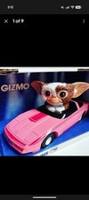 Vintage Gremlins Gizmo Gizmobile Pink Corvette Car Toy ERTL 1984 Boxed mint