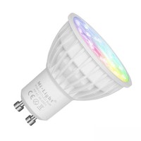GU10 Led Funk Strahler / Spot Rgb+Cct 4W Dimmbar Steuerbar 230V Milight