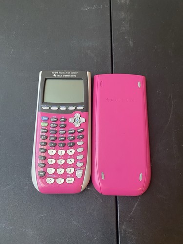 Texas Instruments TI-84 Plus Silver Edition Calcolatrice Grafica, Rosa Caldo -Funzionante