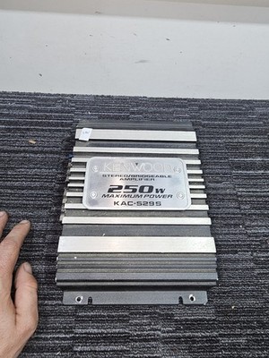 K985 Kenwood 250W 2 Kanal BRIDGEABLE AMPLIFIER KAC-529S Manpower Amplifier
