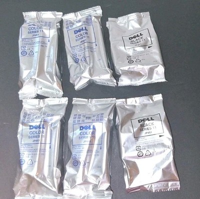 NEW GENUINE Dell Series 11 Photo Color/Black/White Cartridge (Dell JP453 451)  