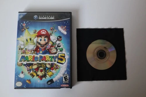 Mario Party 5 (GameCube, 2003) Box And Game Only Nintendo Gamecube